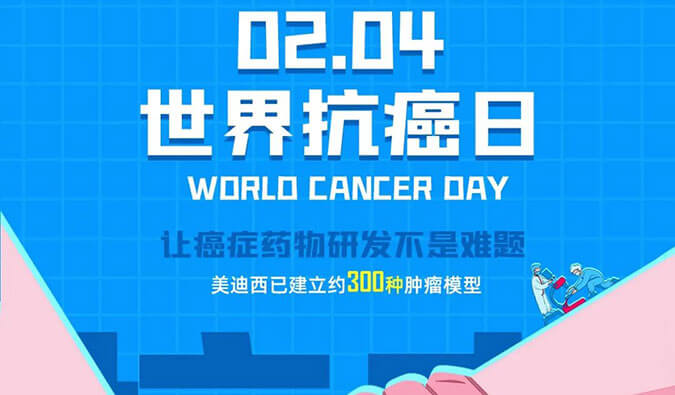 世界抗癌日：热门肿瘤模型在肿瘤药物研发中的特点