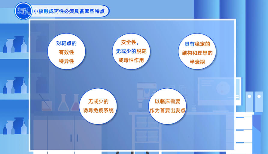 小核酸成药性必须具备哪些特点？